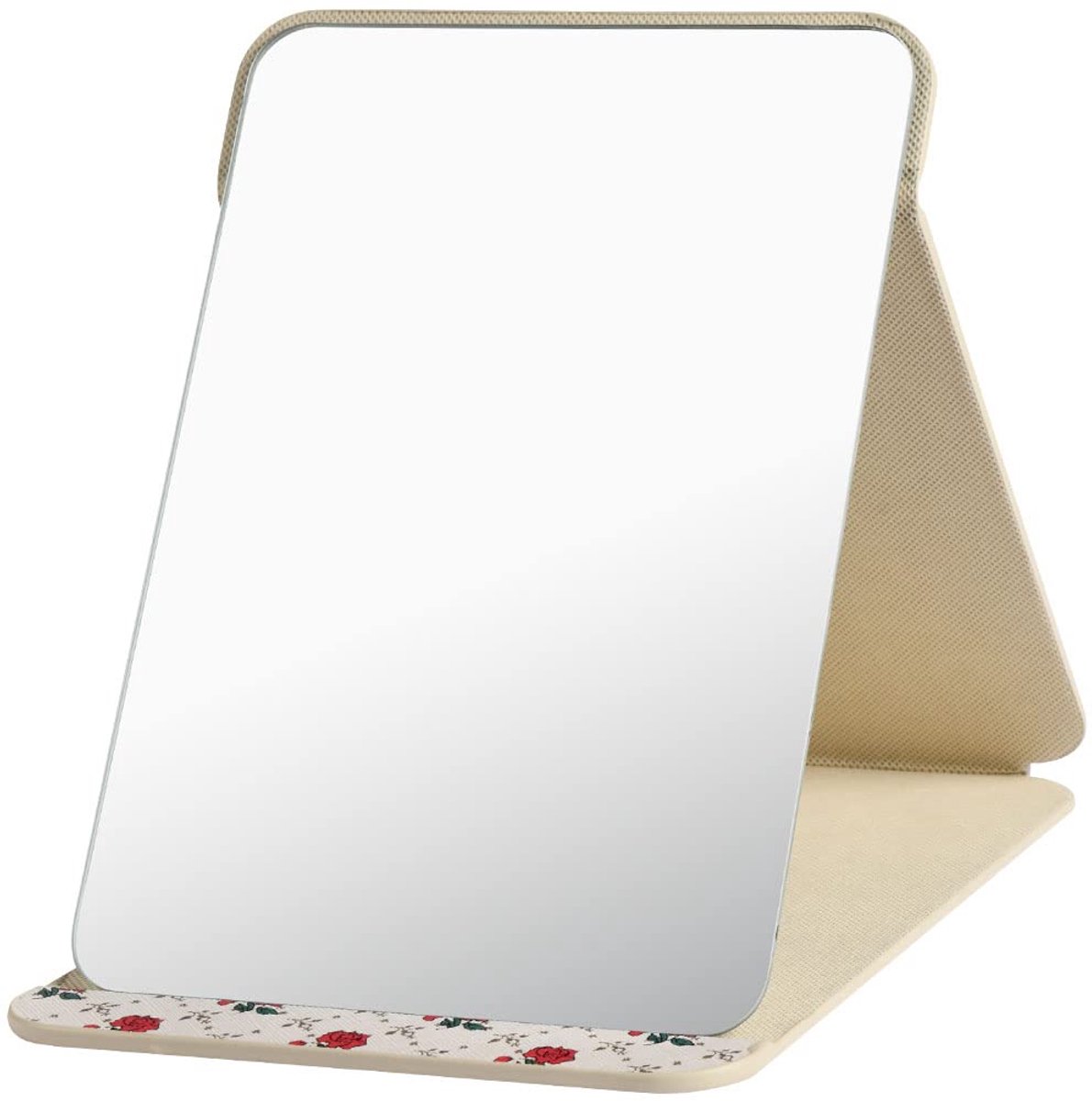 Reisspegel - Opvouwbaar & Draagbaar - Voor Tafel, Handgebruik, Thuis en Reizen - Extra Groot 26 x 18 cm