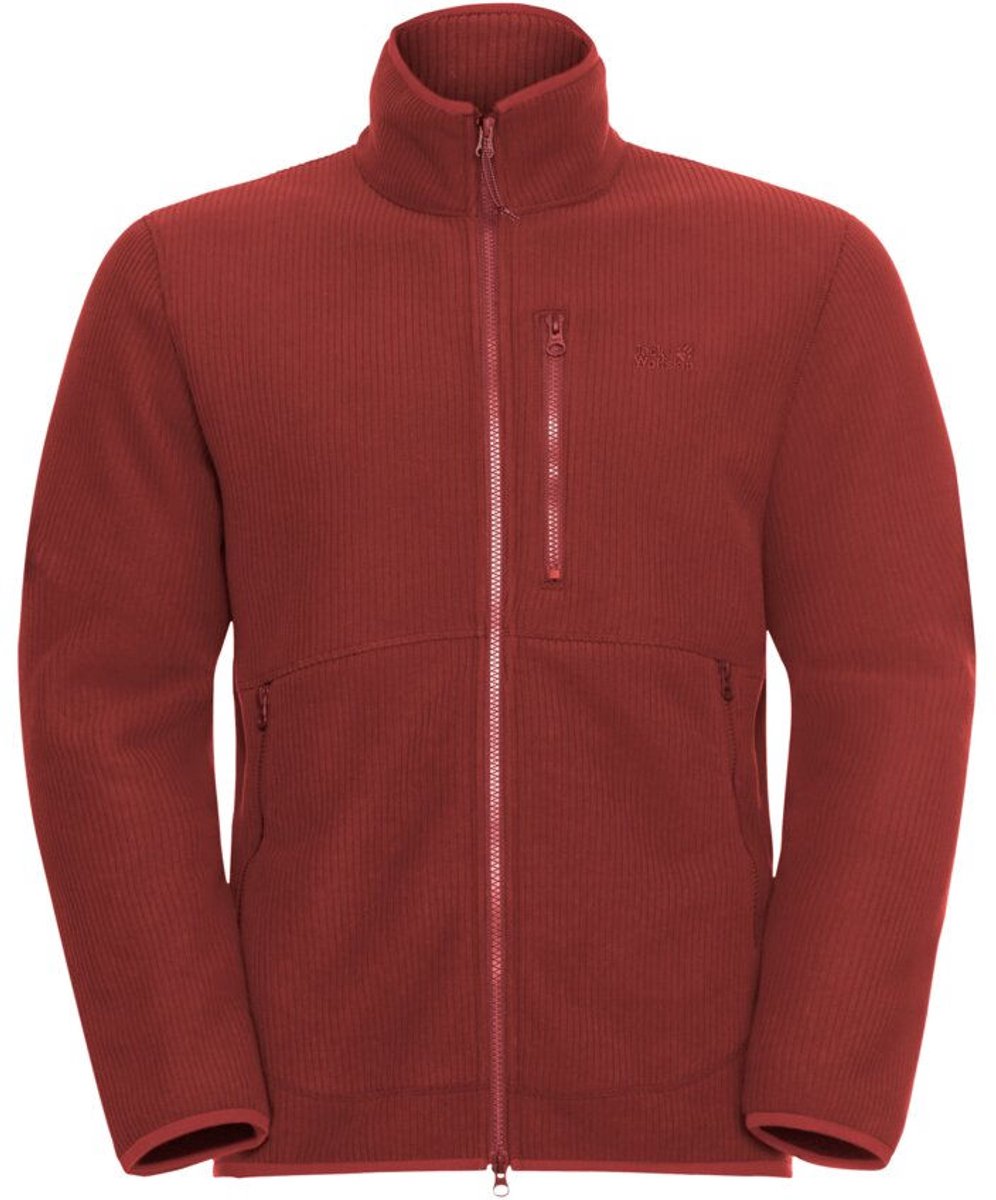 Jack Wolfskin Lake Ridge JKT M – Outdoor Kleding Fleeces en Truien Fleece Merlot