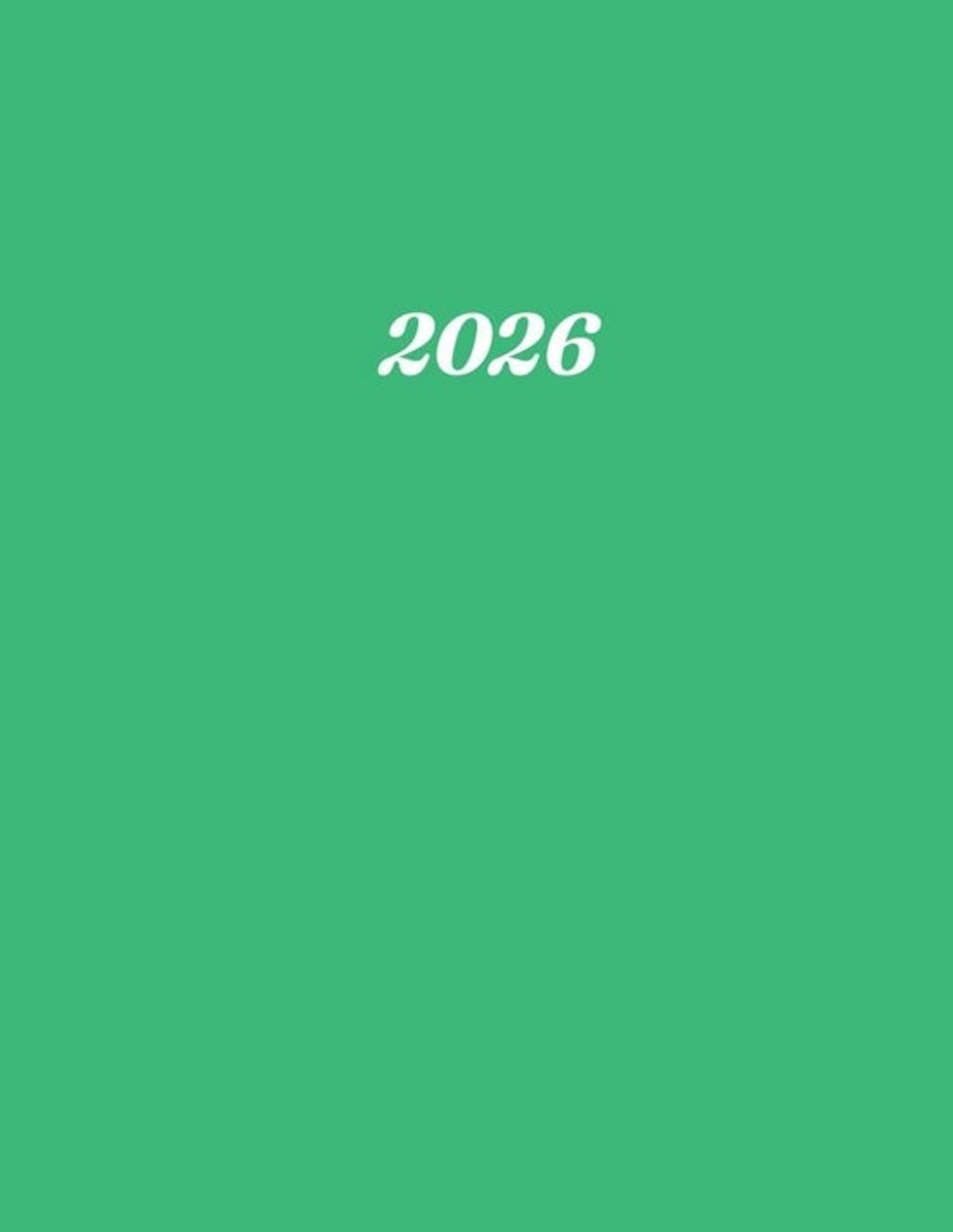 Dagelijks Invulbare Planner 2026 - 365 Dagen - Grote Formaat Agenda - Jan t/m Dec - Per Dag 1 Blad - Ruime Indeling Met Half-uur Indeling - Perfect Voor Werk en Privé - Mat Afwerking