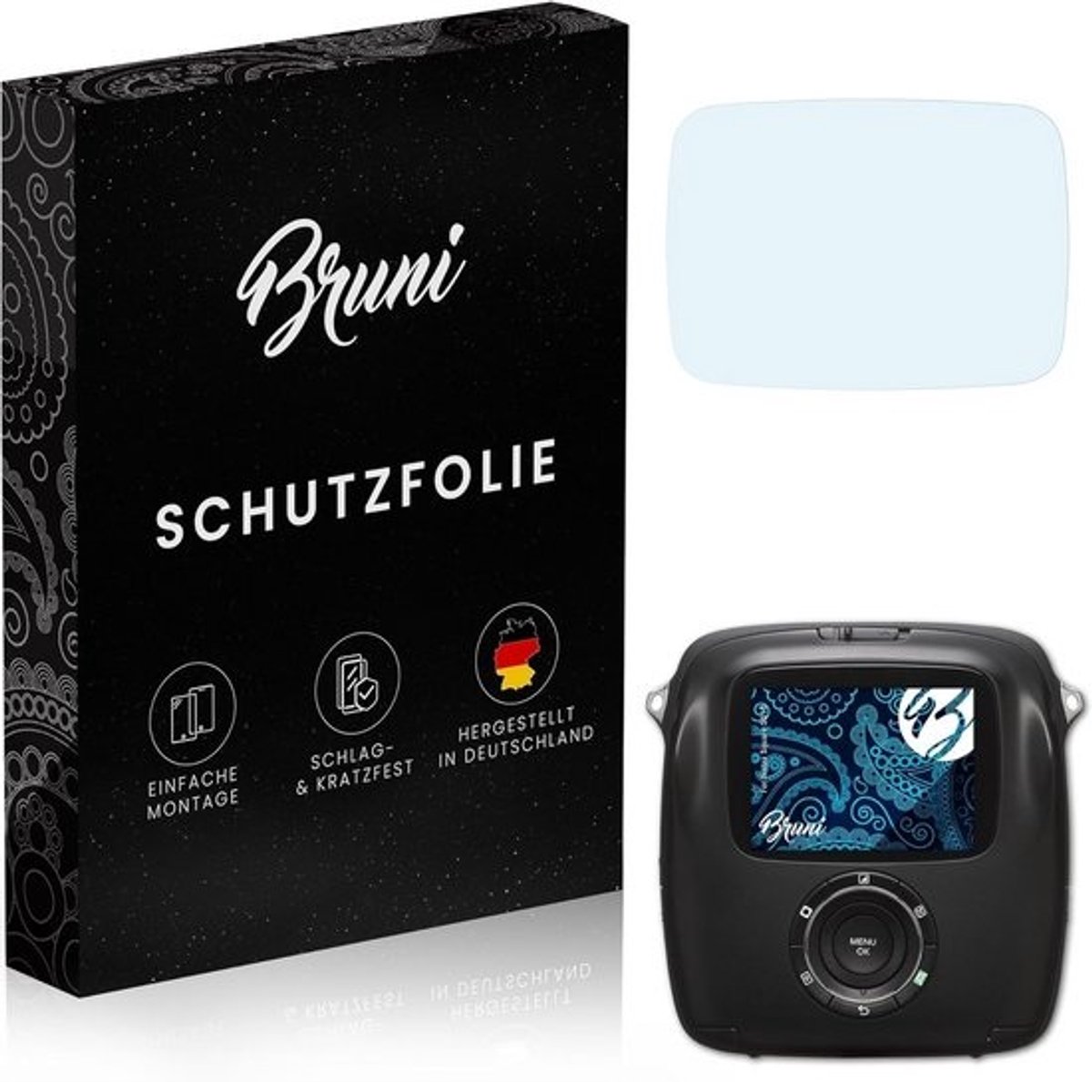 2x Screenprotector voor Instax Square SQ10 - Krasvrij en Onzichtbaar Display Beschermfolie