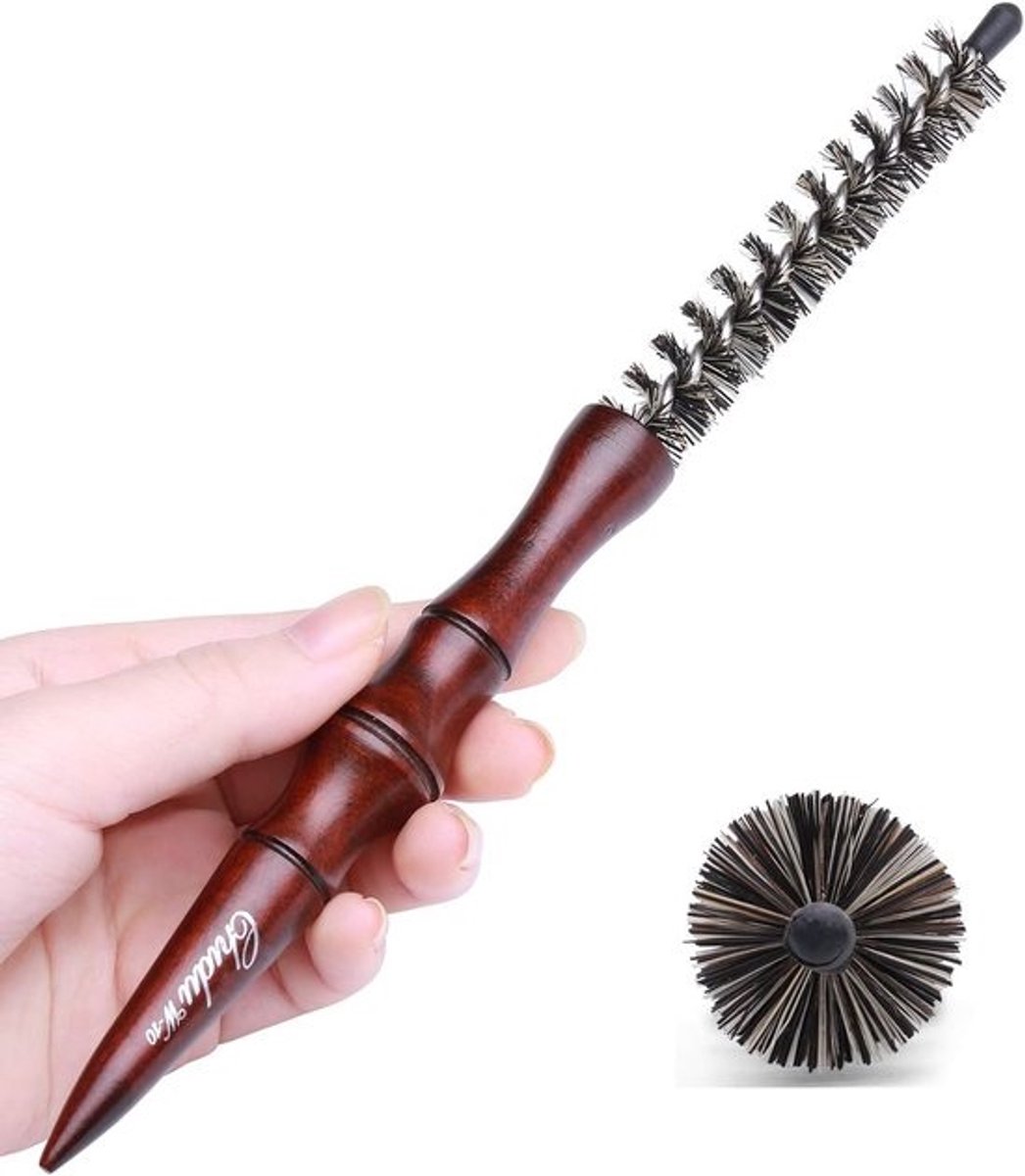 Kleine Ronde Föhnborstel Diameter 15mm voor Kort Haar en Föhnen