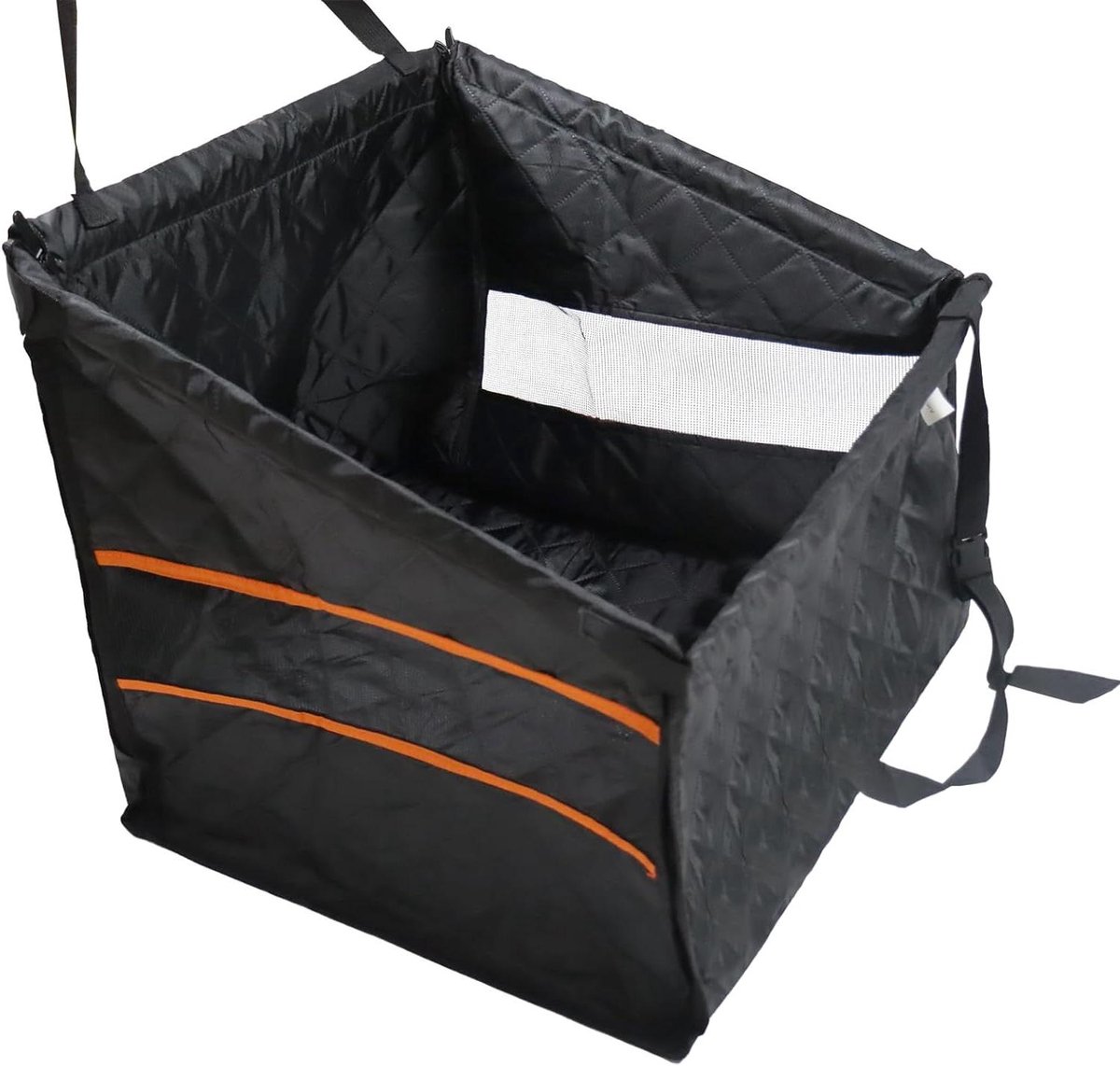 Honden Autostoel - Reis Zitje - Veilig Reizen - Waterproof Oxford Stof - 30 x 20 x 4 cm - Zwart