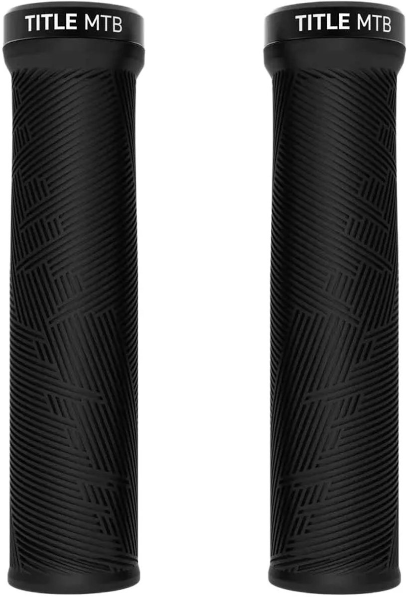 Title Mtb Form Lock-on Regular Handvatten Zwart 135 mm