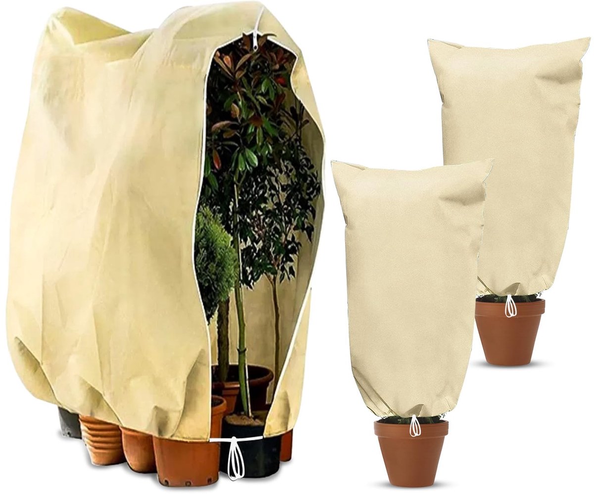 Plantenhoes - Winterbescherming en vorstbescherming - Voor potplanten - 2 maten