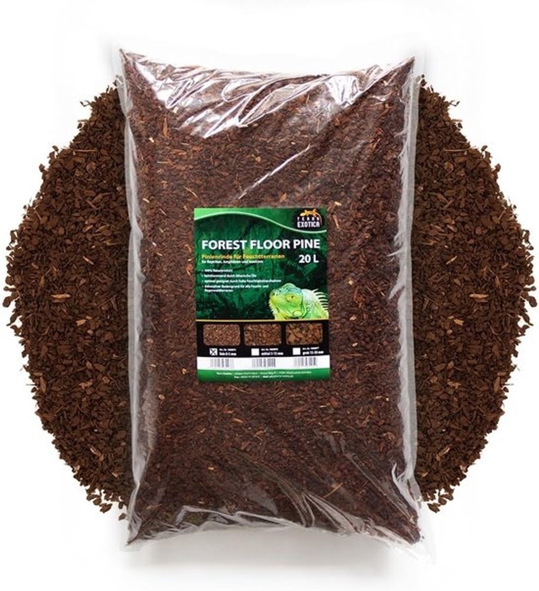 Bodembedekking van dennenschors - 20 liter