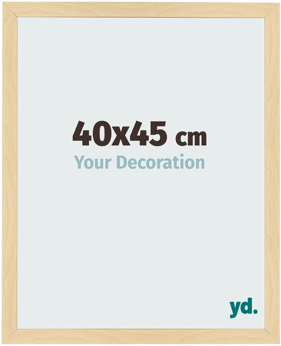 Your Decoration - Fotolijst 40x45 cm - MDF - Beuken Decor - Bologna