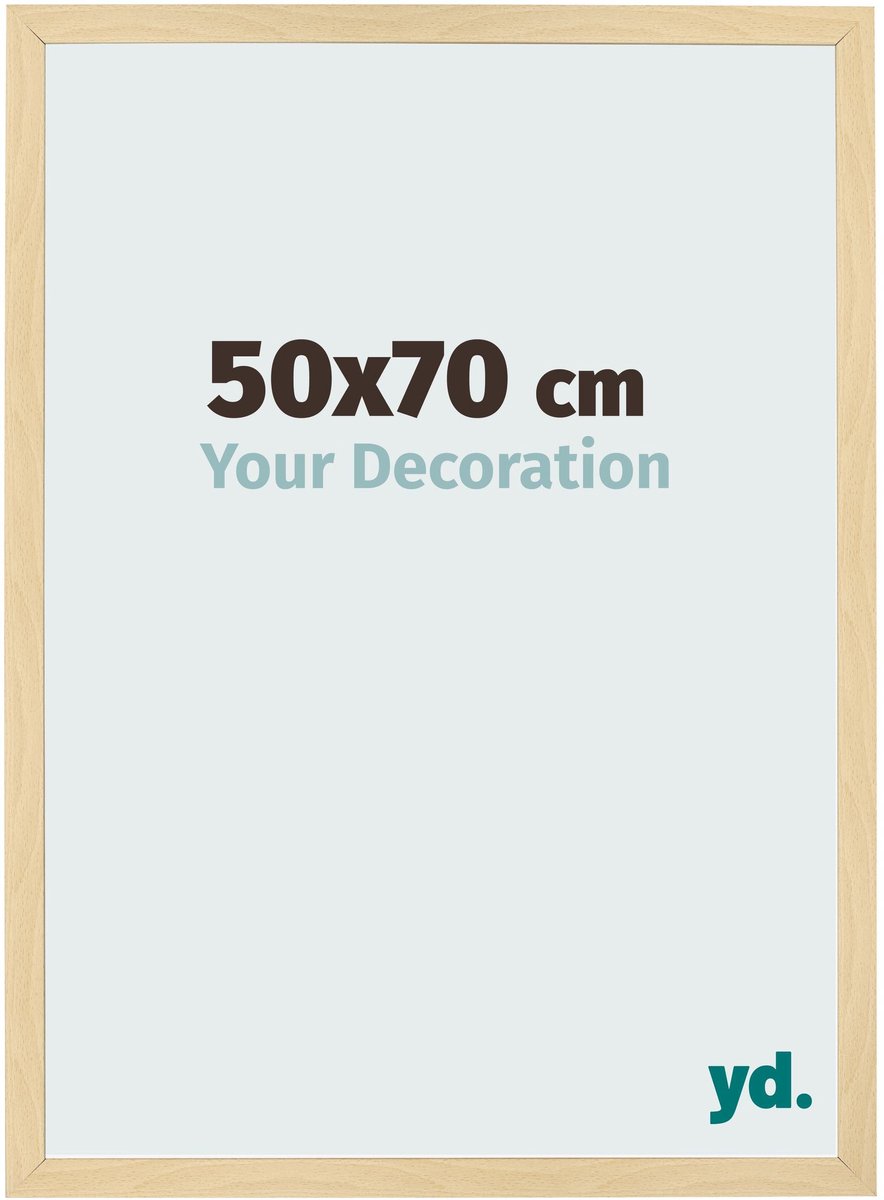 Your Decoration - Fotolijst 50x70 cm - MDF - Beuken Decor - Bologna