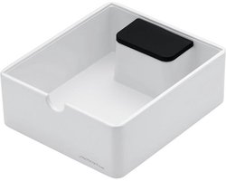 Klopbox voor Espresso Koffiedik - Compacte Metalen Koffieafvalbak met Antislip Basis