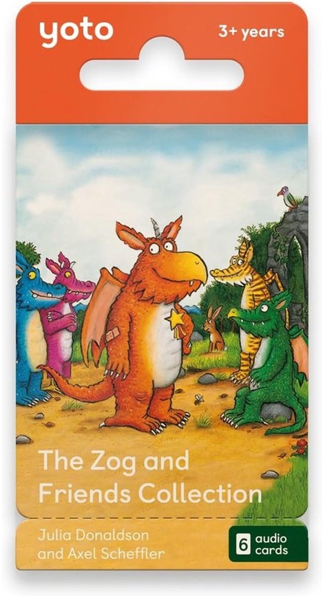 6 Kinder Luisterboek Kaarten met Verhalen van Julia Donaldson voor Yoto Speler en Mini