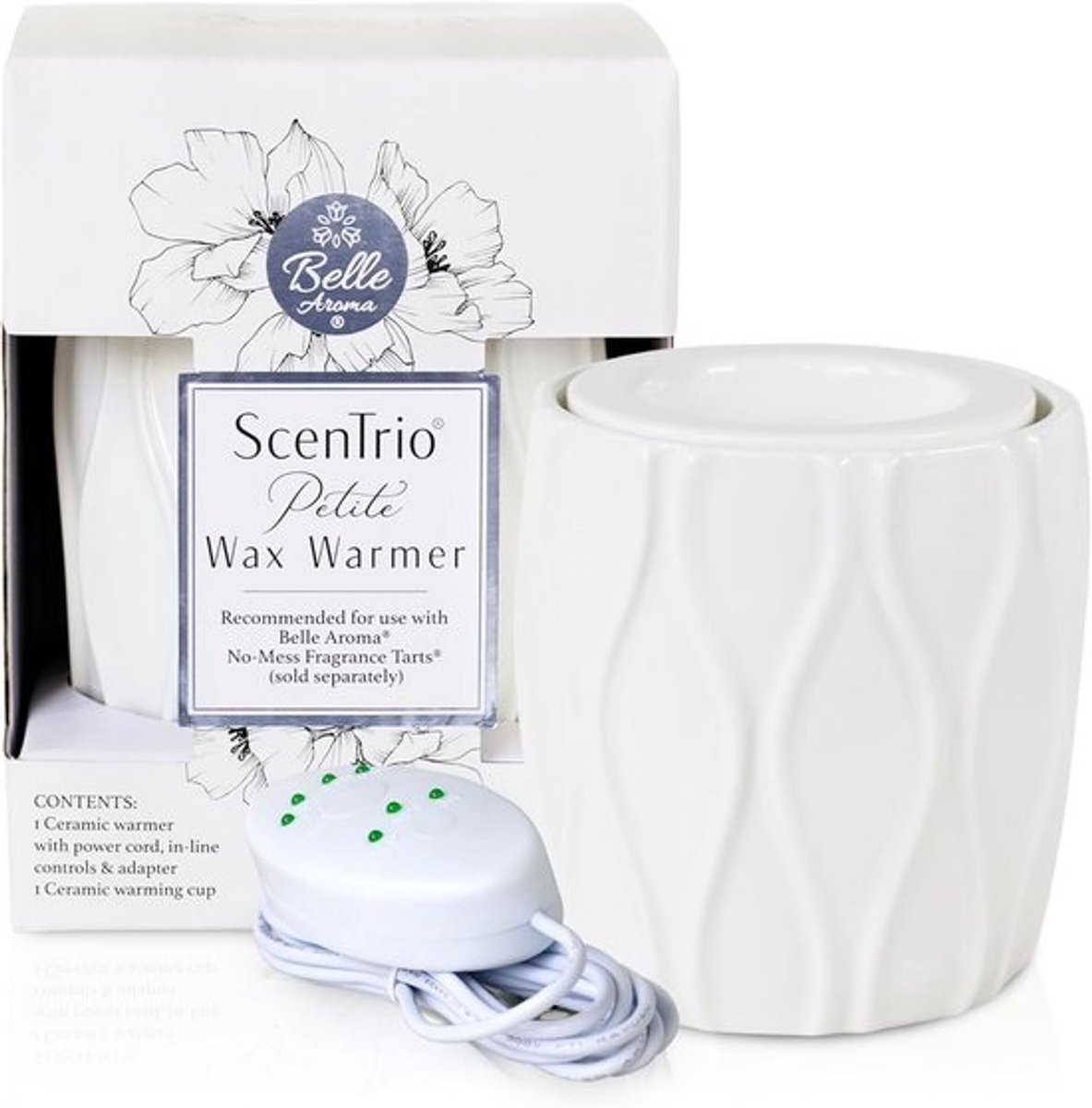 Elektrische Geurwarmer met Timer en 3 Warmtestanden voor Wax Melts en Oliën