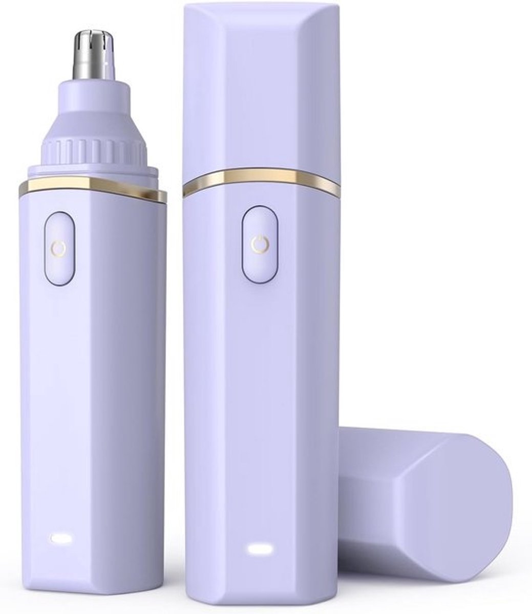 Draagbare Mini Neushaartrimmer - Pijnloos & USB-oplaadbaar - Compact Scheerapparaat voor Mannen en Vrouwen
