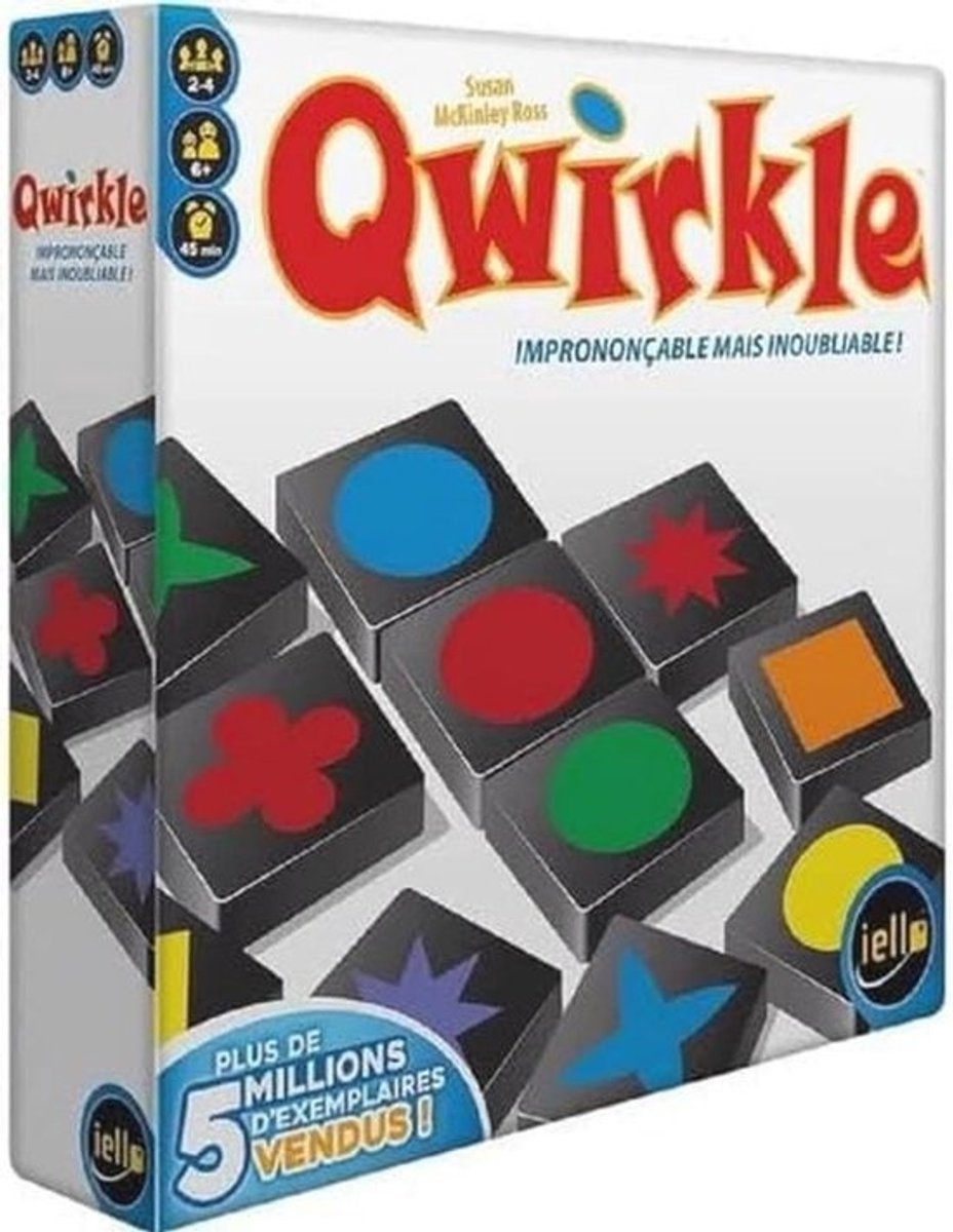 QWIRKLE Spel - Nieuwe Editie voor Gezellige Spelavonden