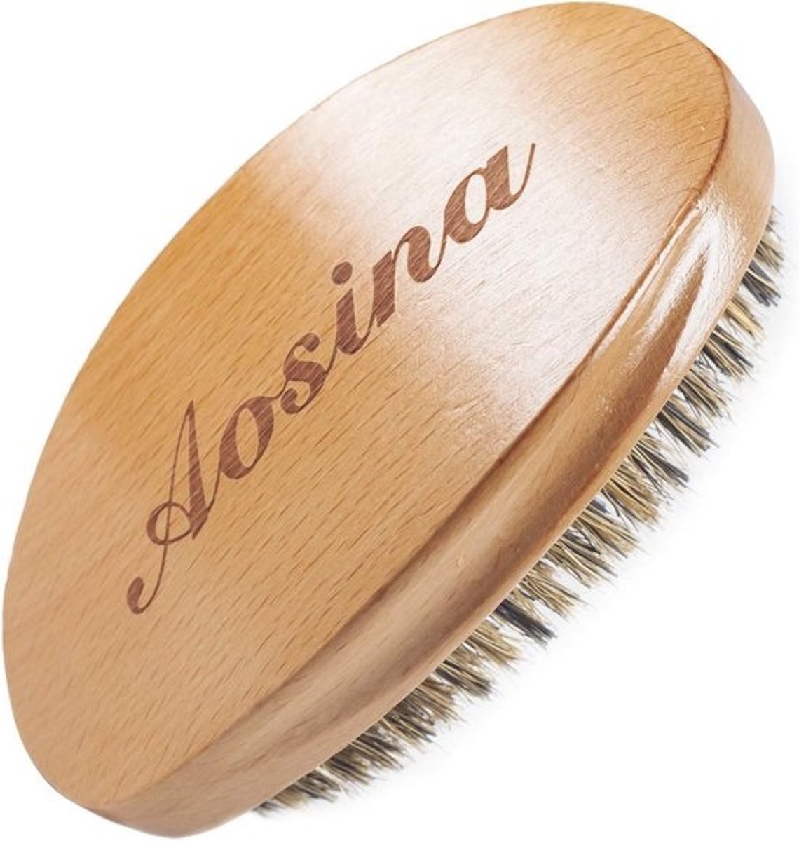 Medium Golfborstel met Zwijnhaar voor 360 Waves, Baard en Dik Haar