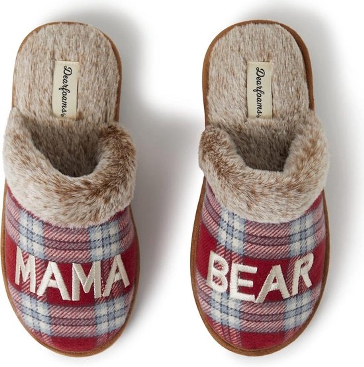Dames Pantoffels 'Mama Beer' Design - Comfortabele & Warme Instappers