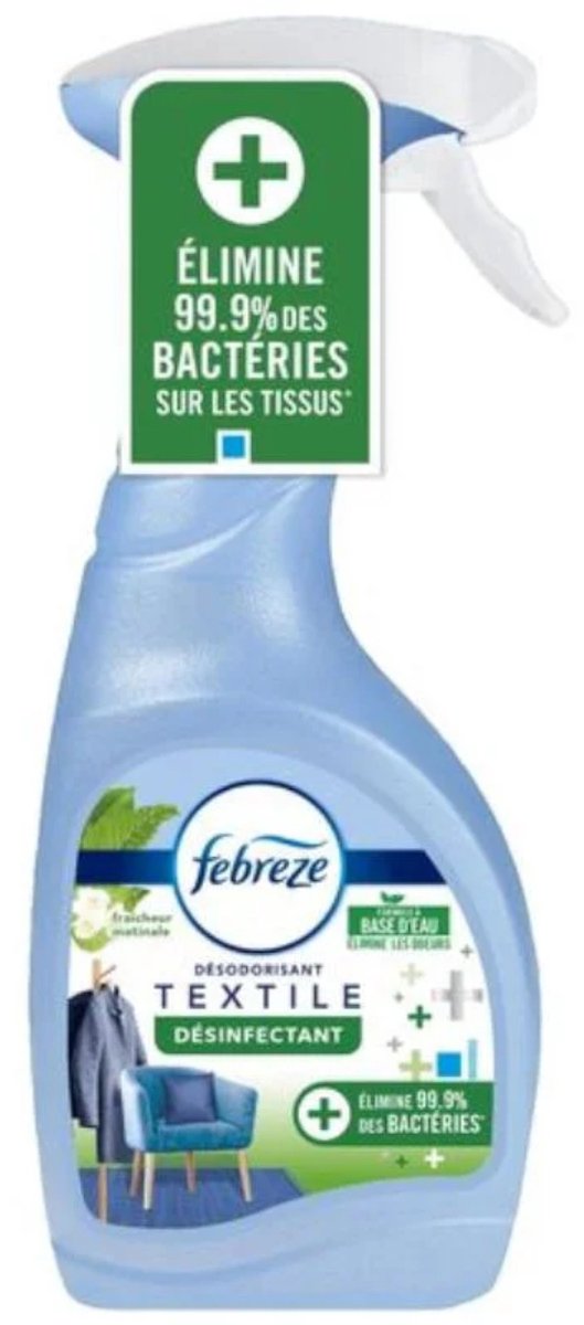 Febreze Textiel Desinfecterende Spray - Ochtenddauw 500 ml