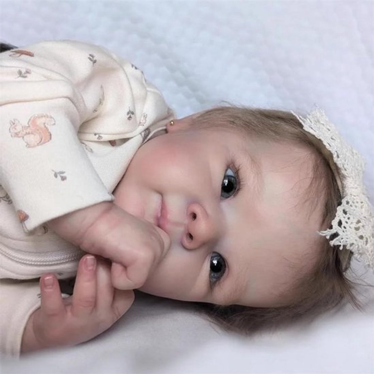 Realistische Reborn Pop 46 cm - Volledig Siliconen Babypop voor Meisjes