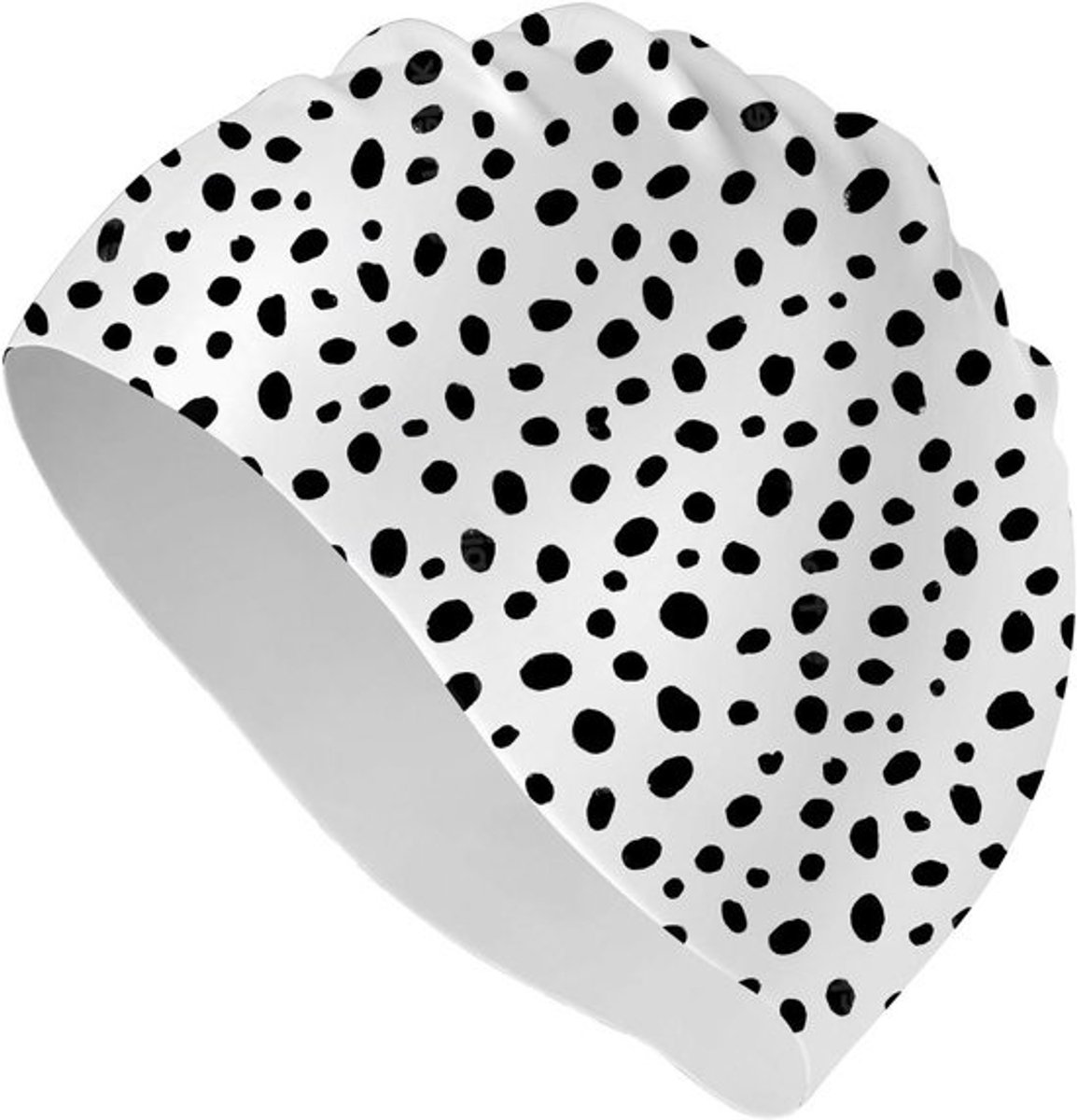 Zwemmuts Siliconen - Badmuts Waterdicht - Haar Droog Houden - Hoge Elasticiteit - Unisex Volwassene - Gevlekt