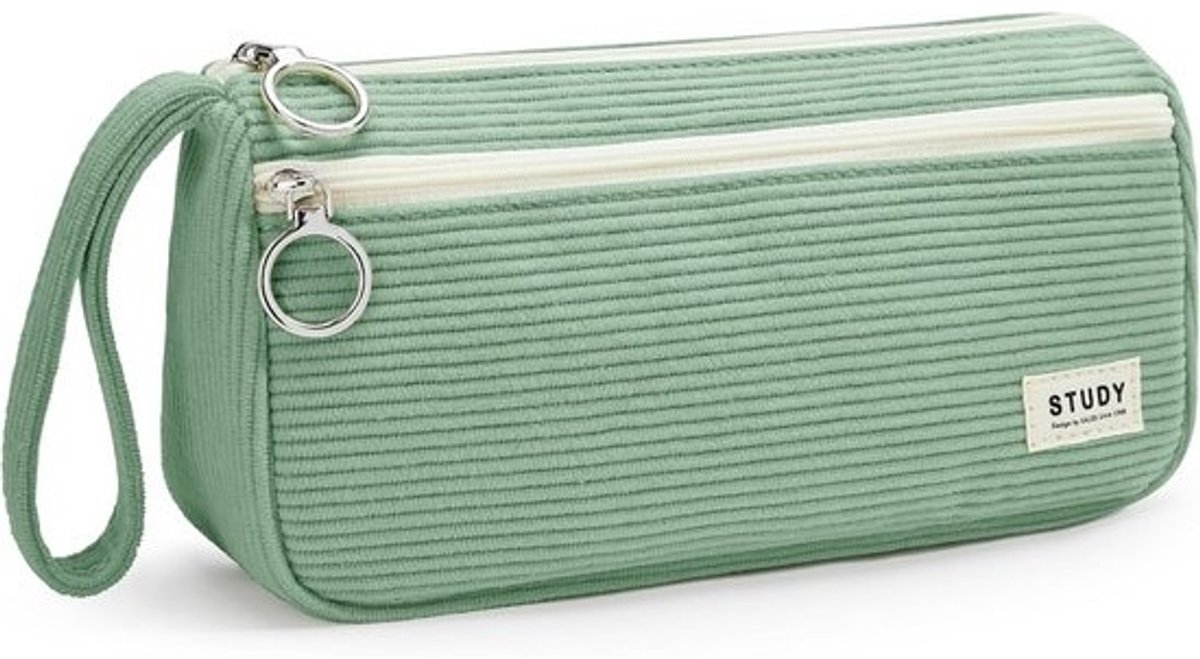 Ruime Potloodetui voor School en Reizen - Multifunctioneel Tasje voor Kantoor en Make-up