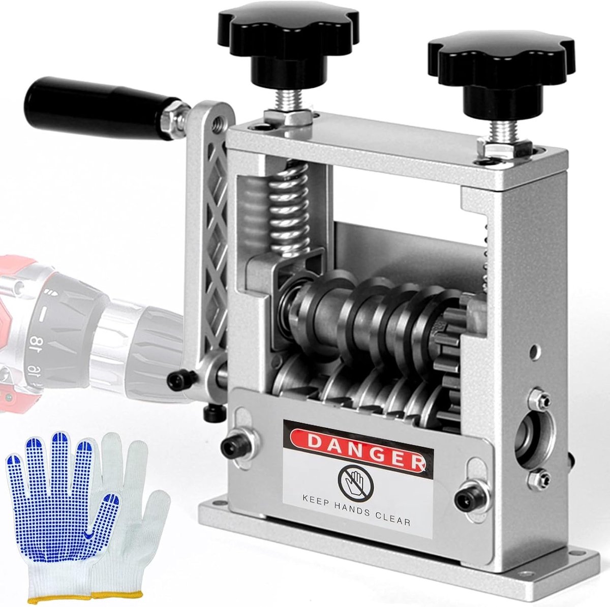 Automatische kabelstripmachine met 6 gaten voor 1-17mm, handmatig en elektrisch, 2 modi, 5 draden gelijktijdig strippen