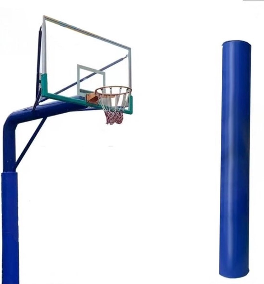 Basketbalpaal Bescherming - Veiligheidspad Paal - Garage Sport Gym - Schokabsorberend Spons - Aanpasbaar Ontwerp - Zwart