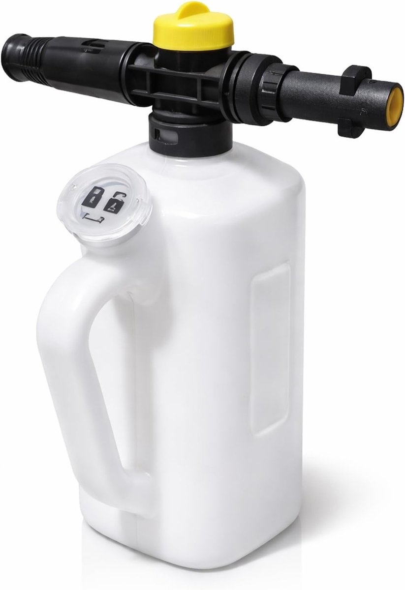 Snow Foam Lance voor Karcher K2, K3 en K4 - 1L Drukspuit met Verstelbare Spuitmond voor Auto- en Tuinreiniging
