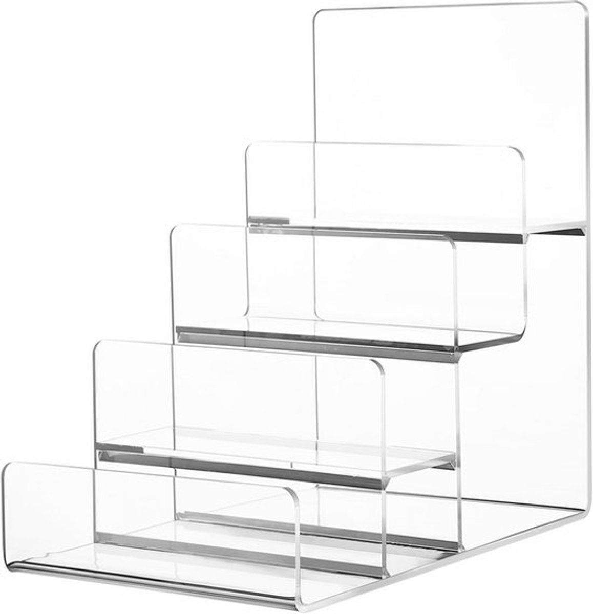 4-Tier Acryl Handtas Display Stand voor Accessoires en Sieraden