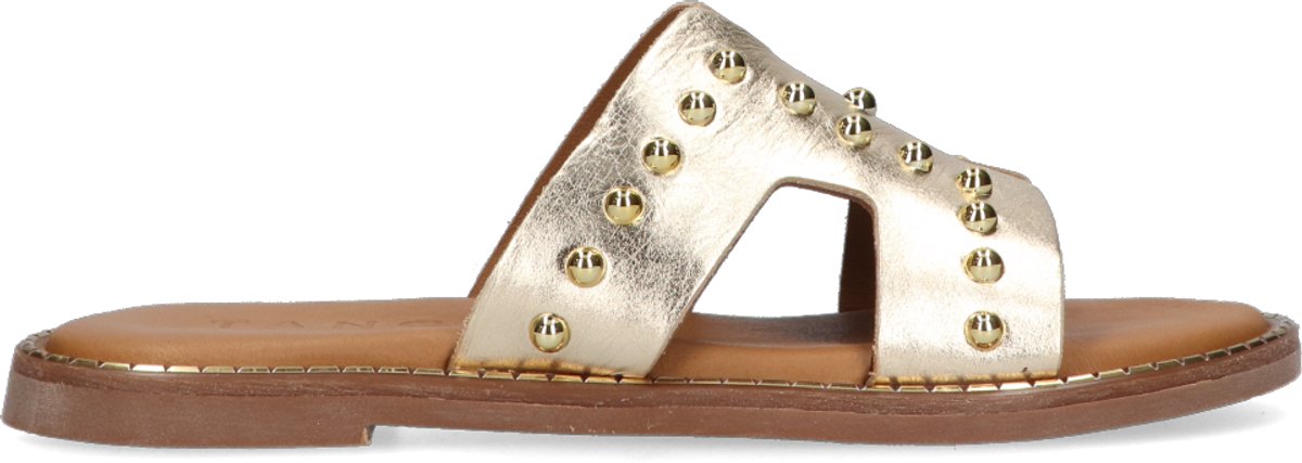 Tango audrey slippers dames platino leer