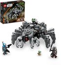 LEGO Star Wars Spider Tank set 75361, met tank, drie minifiguren en doos.