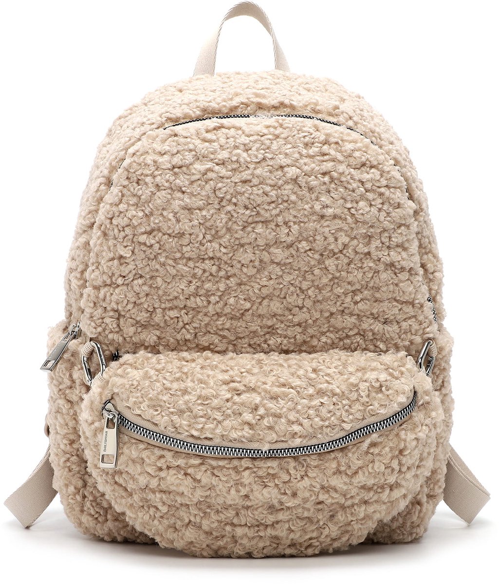 EMILY & NOAH Rugzak E&N Lucina ( 65751 ) - Dames Rugzakken - beige 400