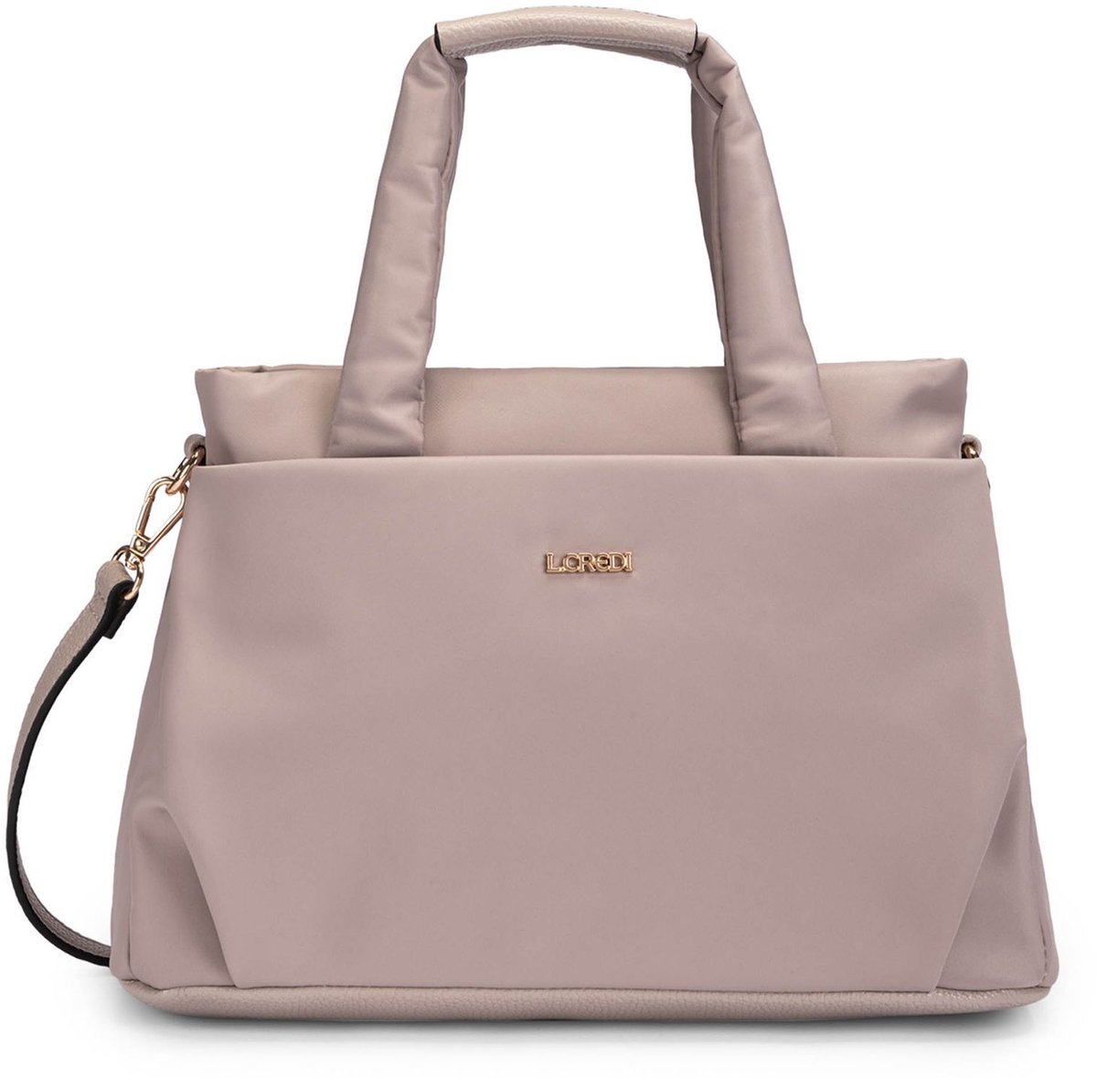 L.CREDI handtas schoudertas Savita Handbag Dusty Taupe