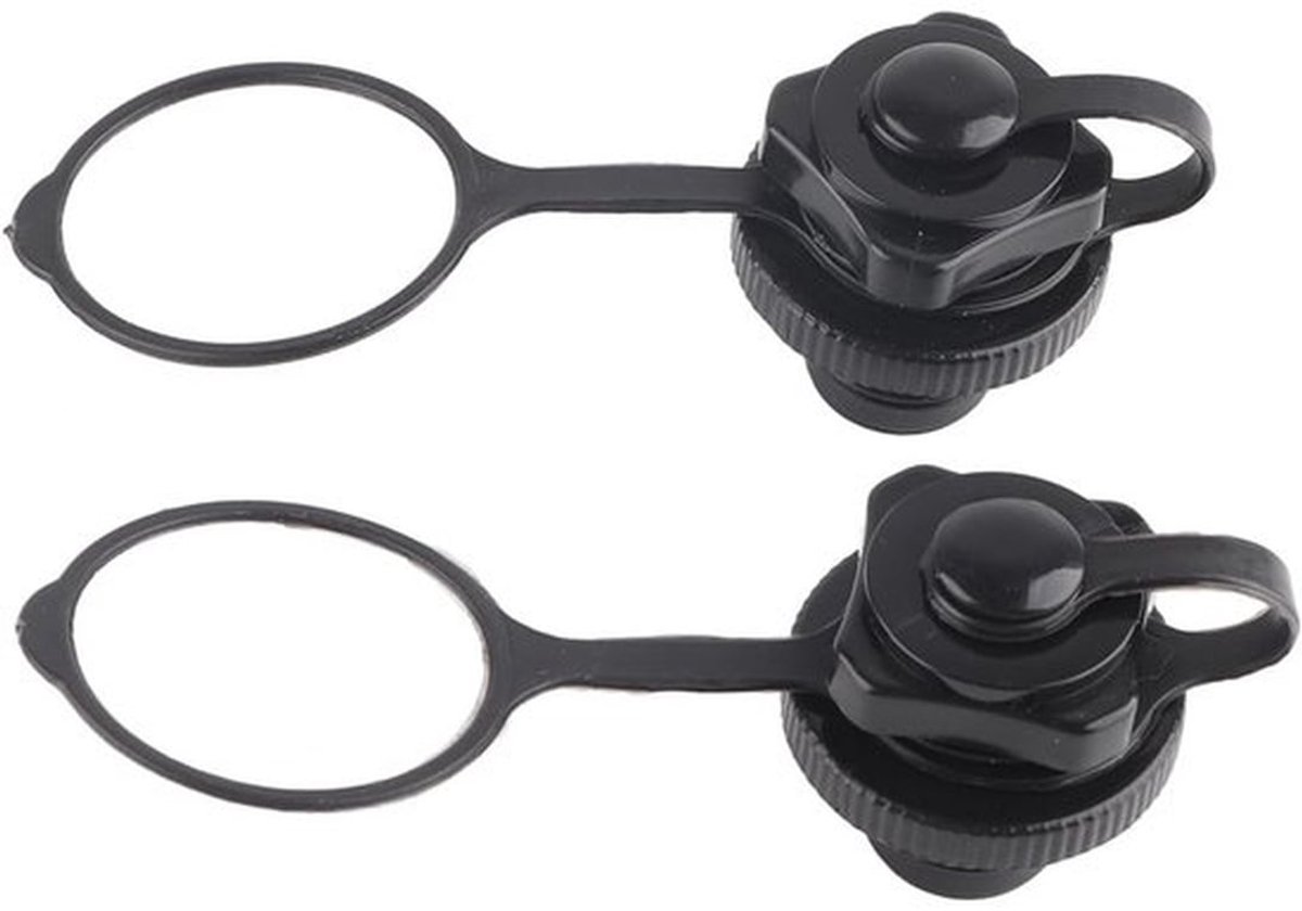 Luchtklep 2 Stuks - Opblaasbare Boot - Luchtpluggen - Vervanging - Kunststof - Diameter 22 mm - Eenvoudig te installeren - Opblaasventiel
