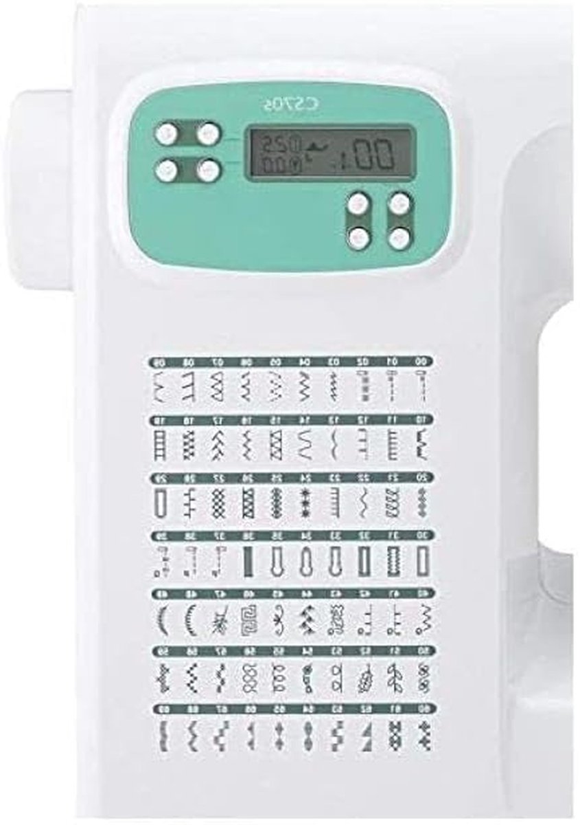 Naaimachine - Elektronische naaimachine - Kleding maken - 70 steken - 7 mm breedte - Wit