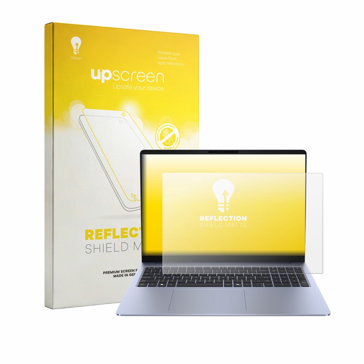 upscreen - Screenprotector voor Dell 16S - Folie Beschermfolie anti glare matte
