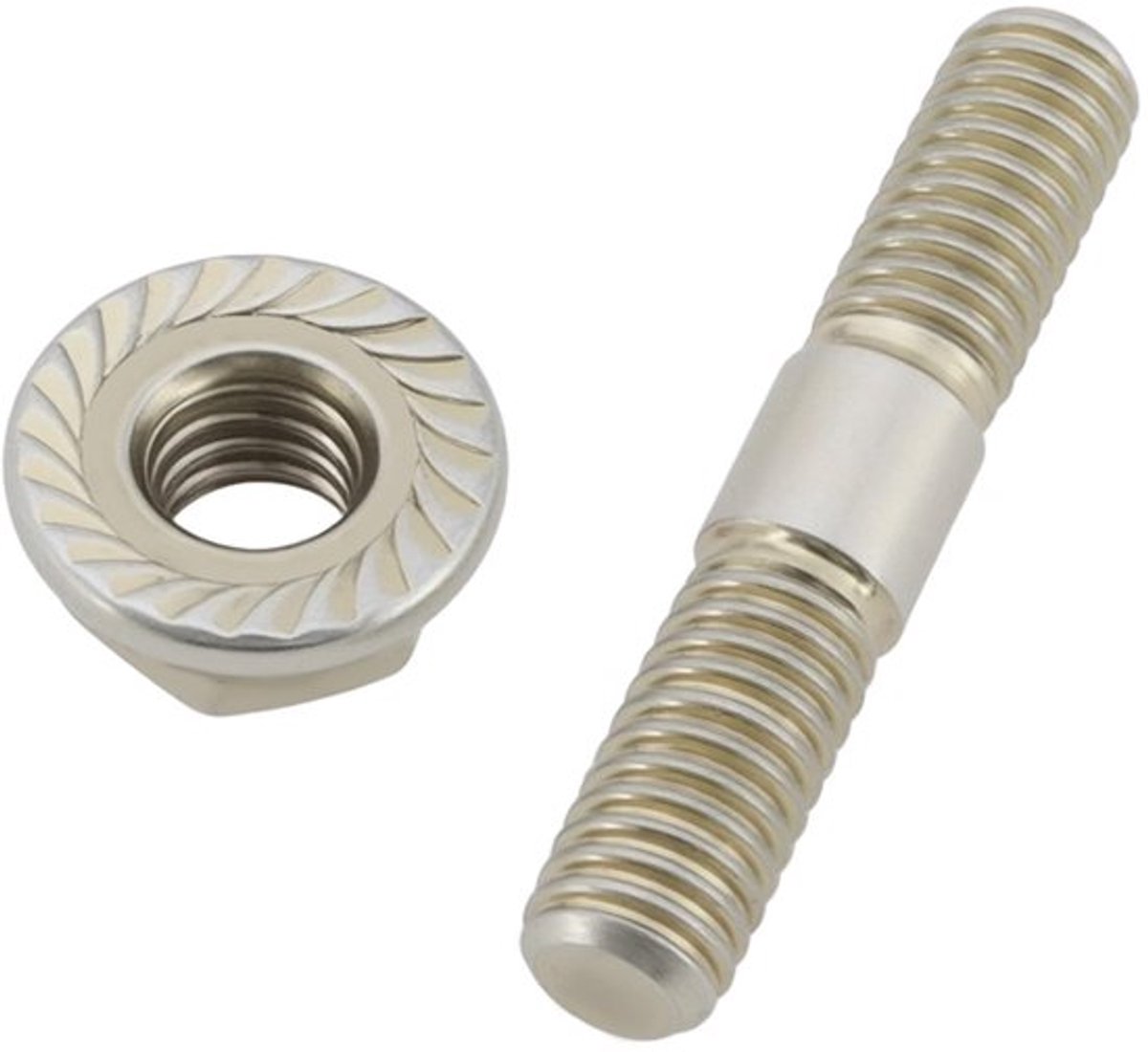 Bout M6 x 32mm - 4 Stuks - Moeren - Gegalvaniseerd Roestvrij Staal - Bevestigingsmateriaal - Mechanisch Onderhoud - Schroef