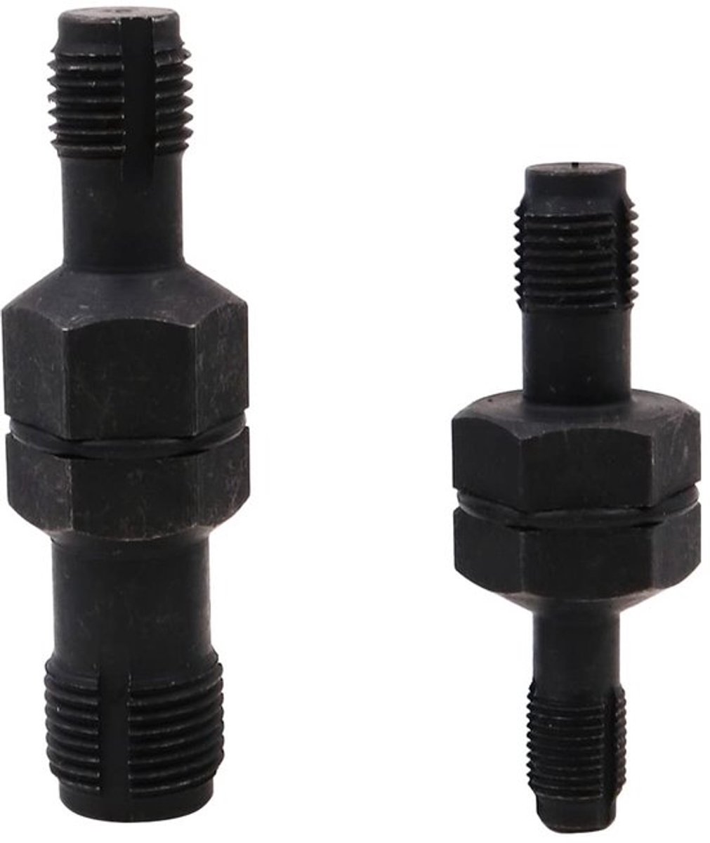Draad Reparatie Kits - Bougie Draad Chaser - Schroefdraad Reparatieset - M10 x 1.0/M12 x 1.25/M14 x 1.5/M18 x 1.5 - Gehard Koolstofstaal - Voor het Repareren van Beschadigde Bougiepoorten
