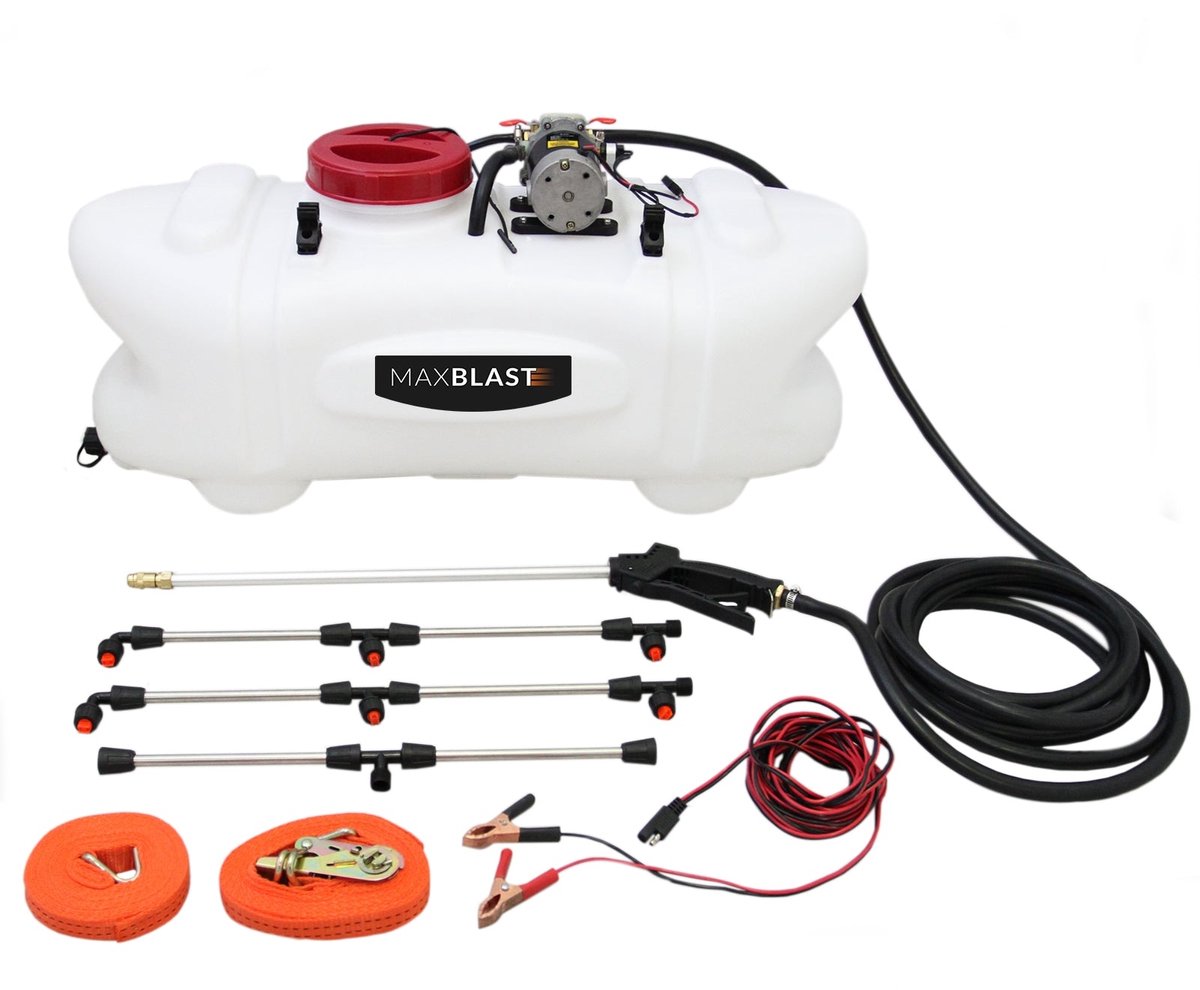 Maxblast atv-sproeier - zwart - 60l - 12 bar pompdruk