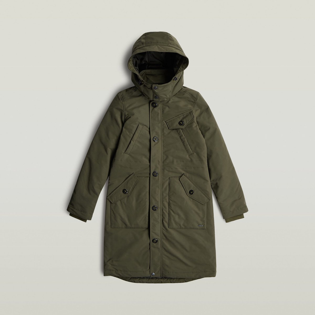 G-Star Vodan long jkt wmn Dames Spijkerjassen Zwart