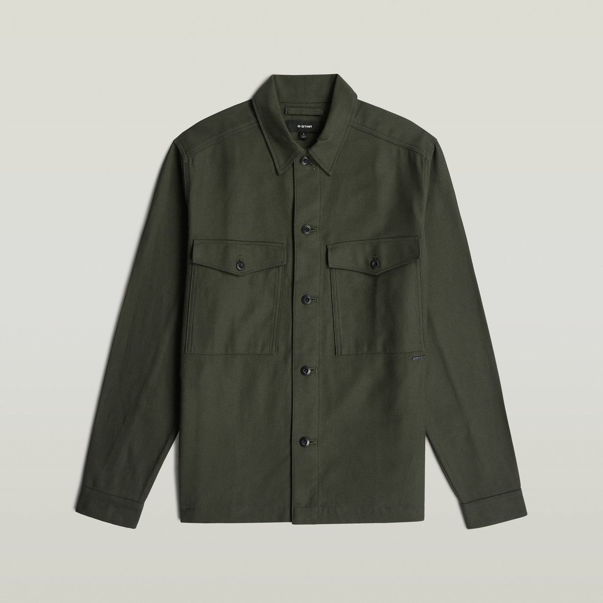 G-Star Core LW overshirt Heren Overshirts Asfalt