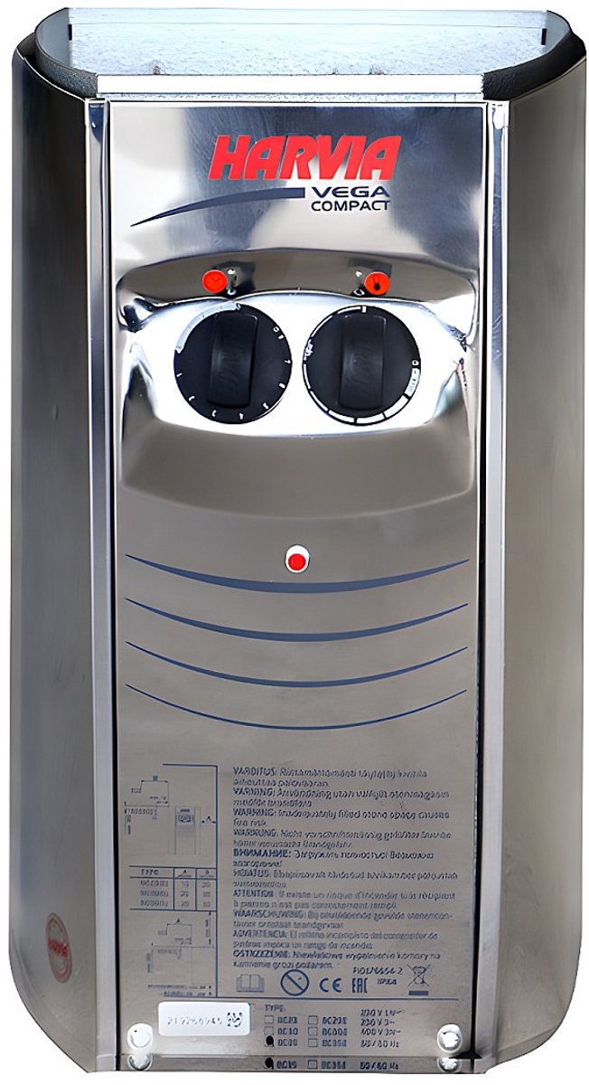 Vente-unique Kachel voor sauna HARVIA II - 3,5 KW voor traditionele en buitensauna