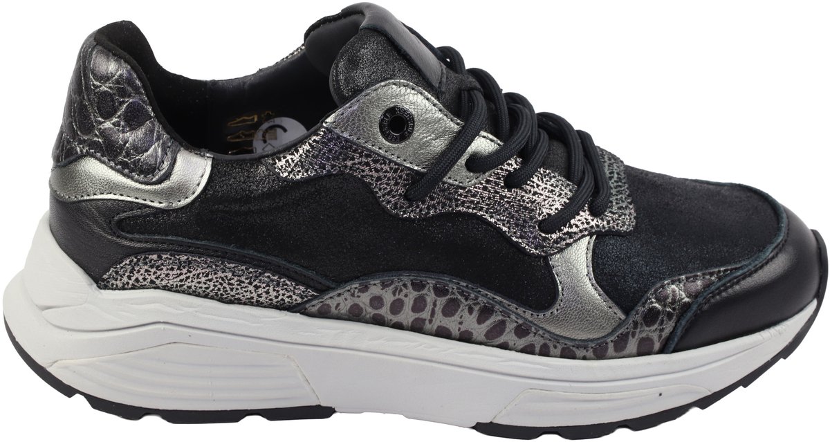 Xsensible - Rainbow 33011 - Sneakers - zwart kombinatie - 38