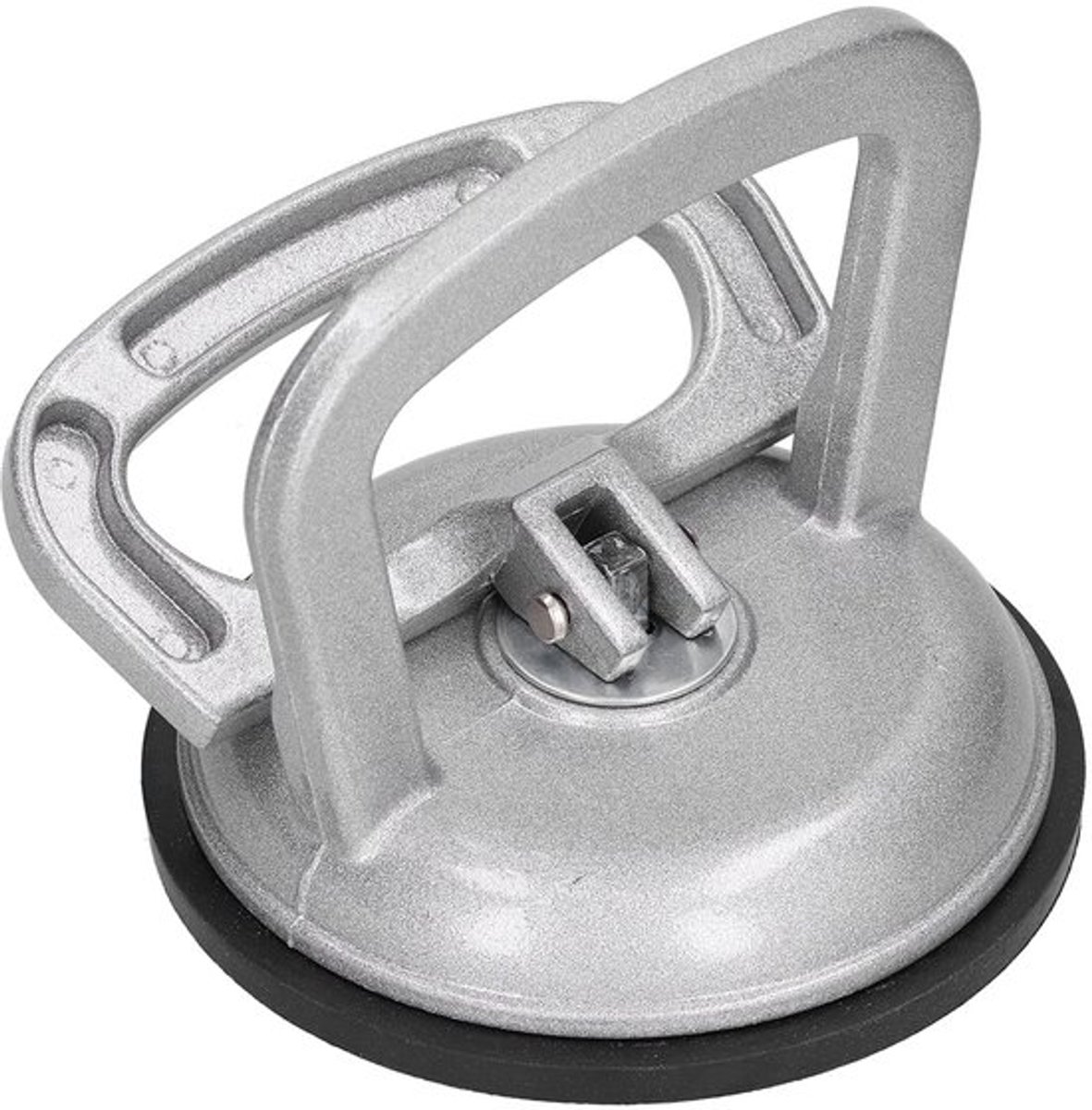 Zuignap - Handmatige Lifter - Aluminiumlegering - Voor Glas/Tegels - Slijtvast - Gewicht 410 g - Afmetingen 11,8x11 cm - Glaslifter