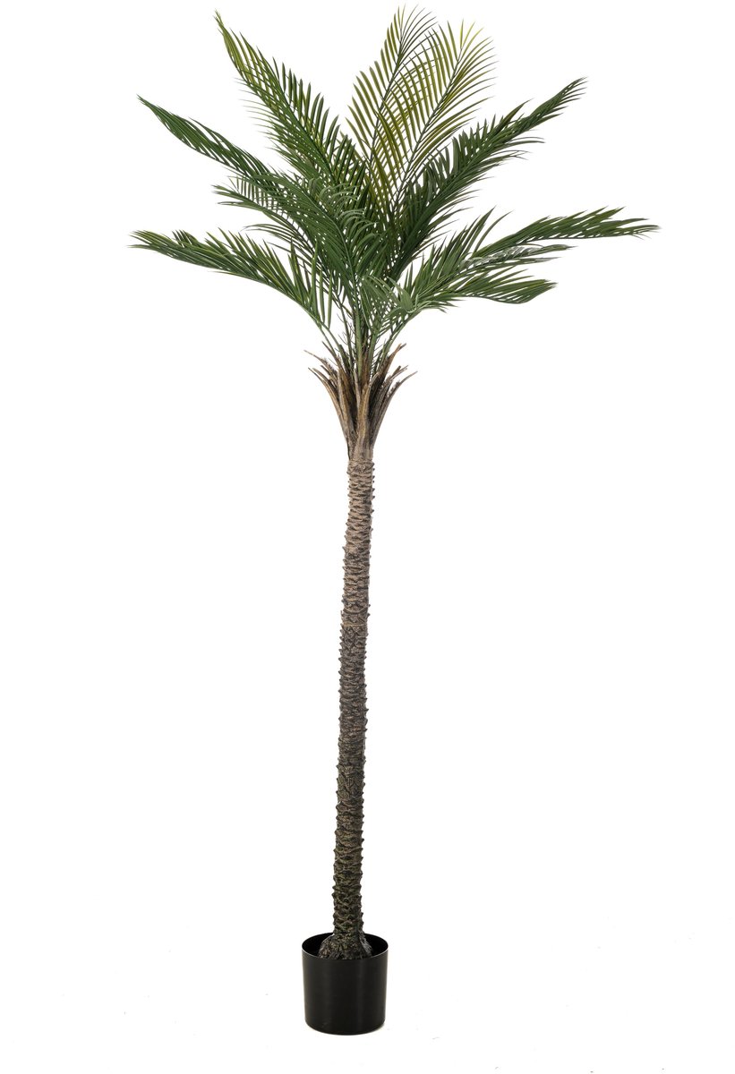 Emerald Kunstboom Palm UV 210cm - Kunstplant voor binnen Groen