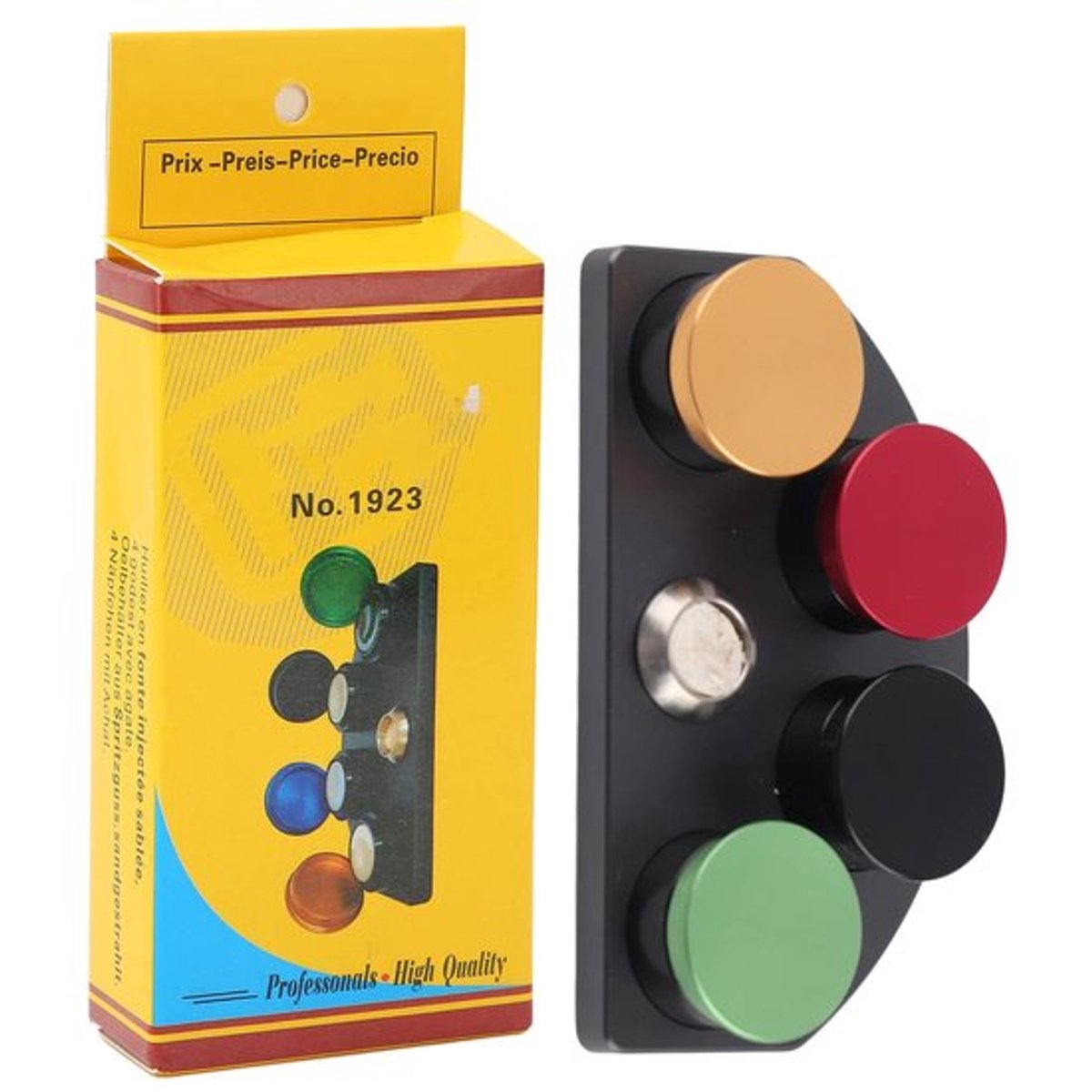 Professionele Horloge Olie Cup - Vet Houder - Roestbestendig - Ondersteuning voor Horloge Reparatie - 4 Kleuren