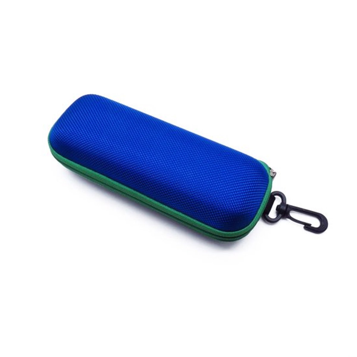 Unisex brillenetuis met semi-harde schaal (3-pack), blauwe beschermhoesjes voor brillen.