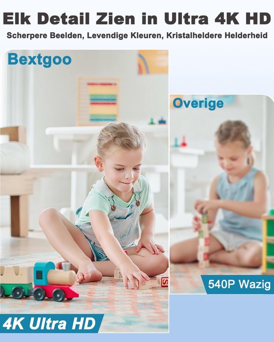 Verborgen Camera - Mini Spy Cam - Beveiliging Huis - 4K Ultra HD - 34x43x34 mm - Zwart — afbeelding 4