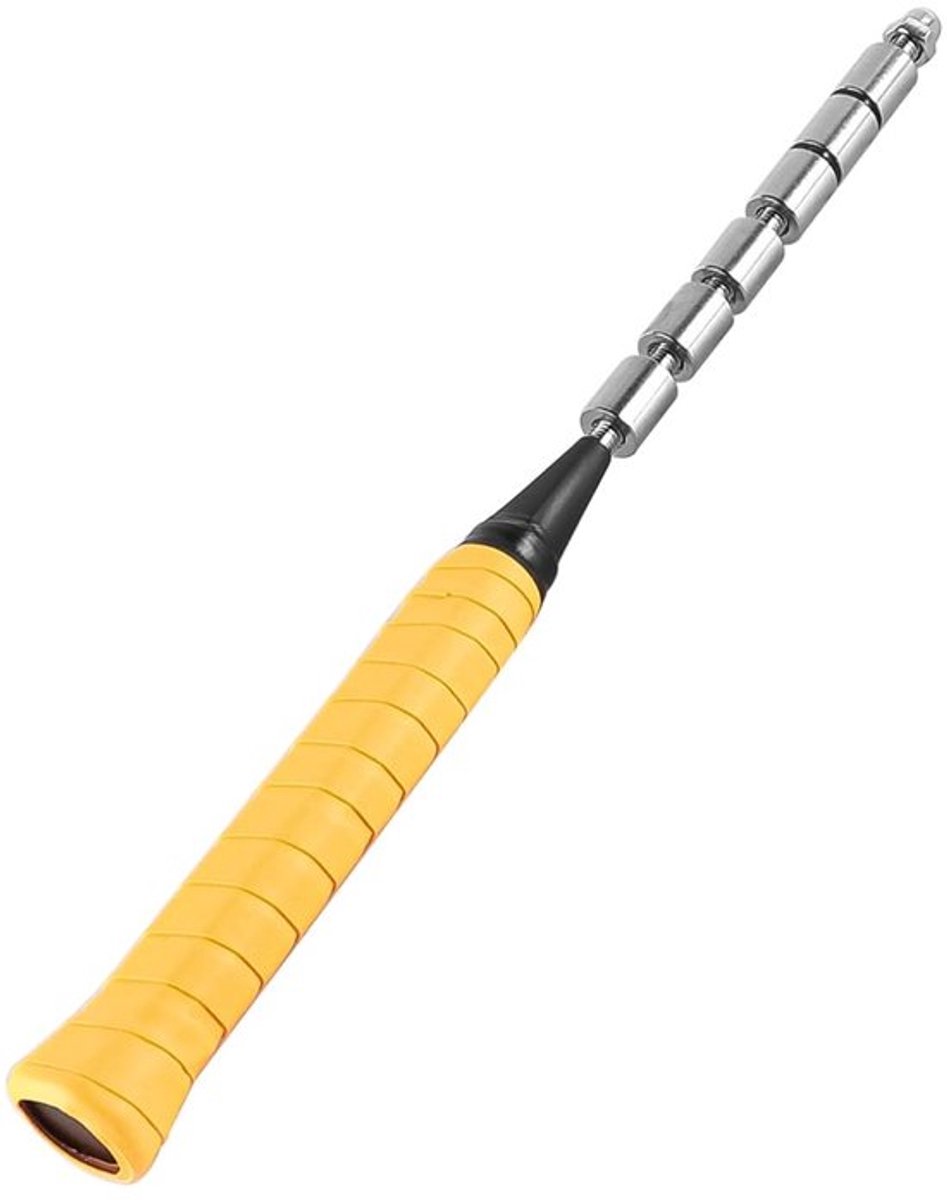 Badminton Racket Swing Trainer - Impact Point Training - Verbeter je swingsnelheid - Blauw - Kracht Trainer - Geschikt voor badmintonlief...