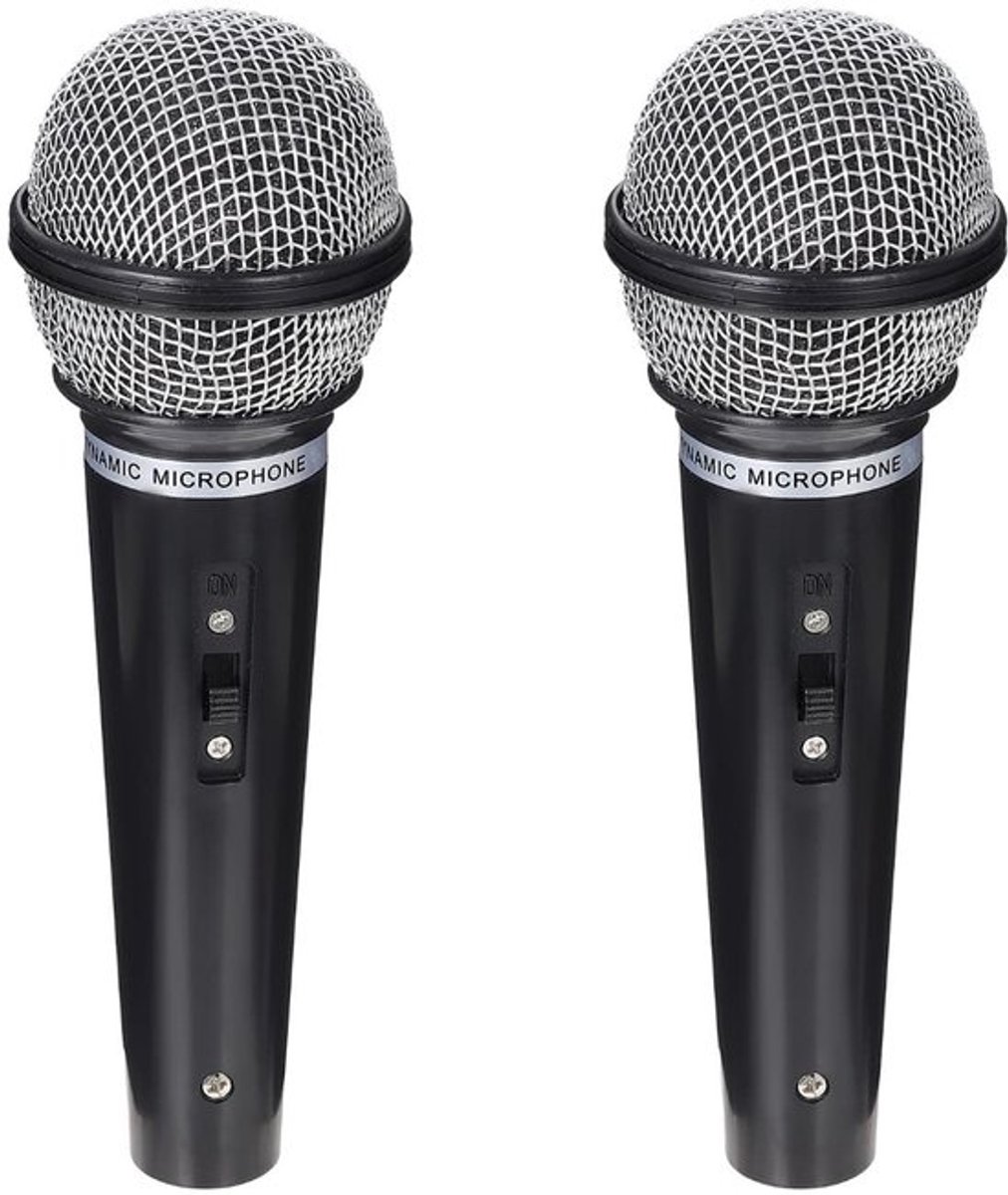 Kindermicrofoon Lichtgewicht - Nepmicrofoon - Karaoke Microfoon - Tunnelmicrofoon - Accessoire voor Optredens - Compact Formaat
