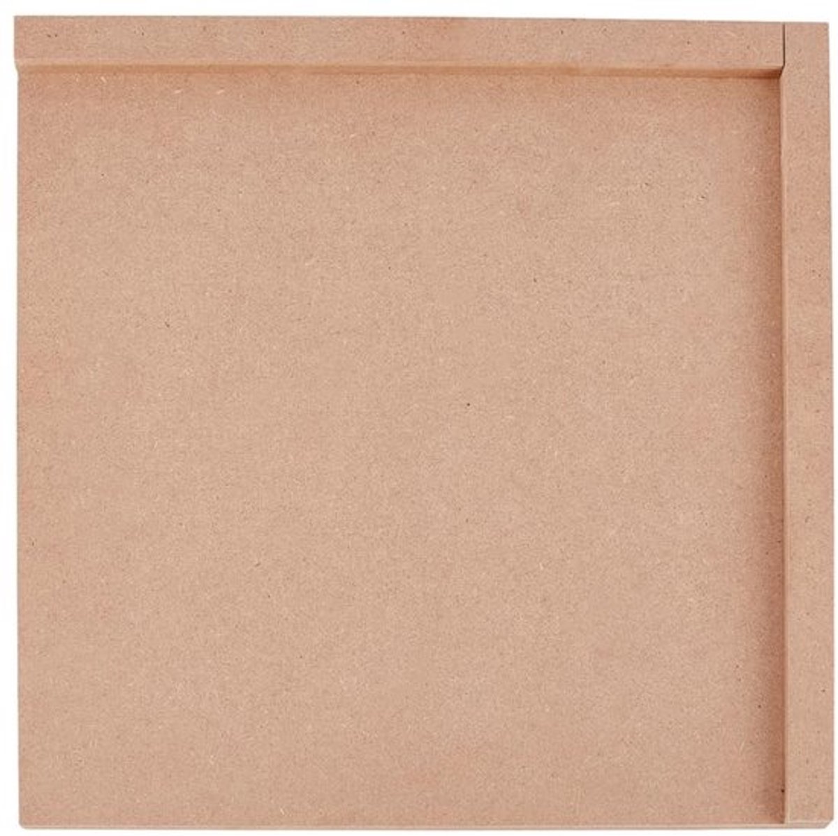 MDF Plaat Hittebestendig - 269x269mm - 15mm Dikte - Sterk/Duurzaam - Blank Oppervlak - Geschikt voor Projecten - Houten Plaat