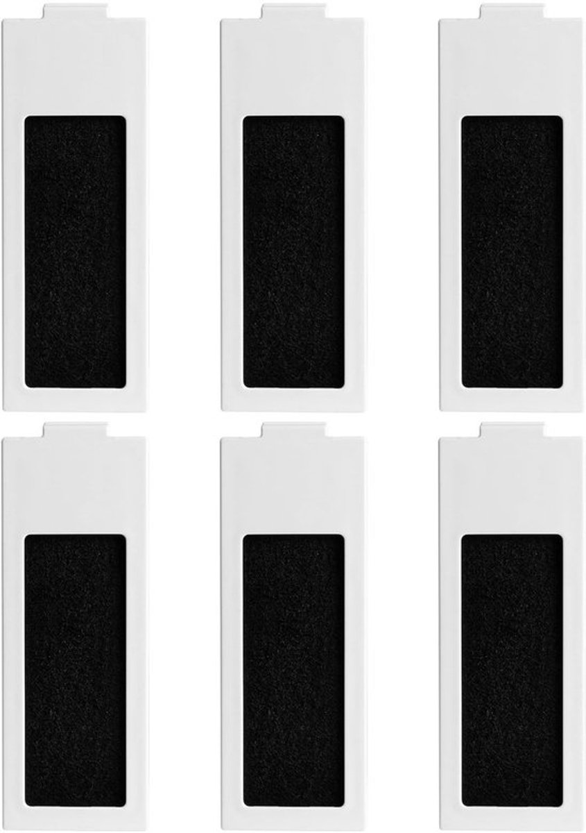 HEPA Filters 6 Stuks - Vervanging voor Ecovacs T30 Pro Omni/T30 Omni - Duurzaam - Wasbaar - Hoge efficiëntie luchtzuivering - Stofzuigerfilters