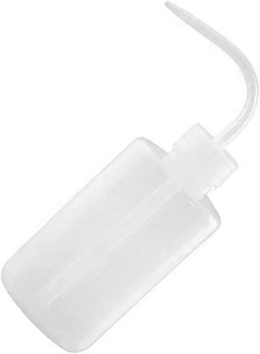 Transparante Gieter van 250ML met Gebogen Tuit – Ideaal voor Planten, Keuken, Reizen en Make-up Accessoires